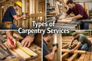 Types of Carpentry Services